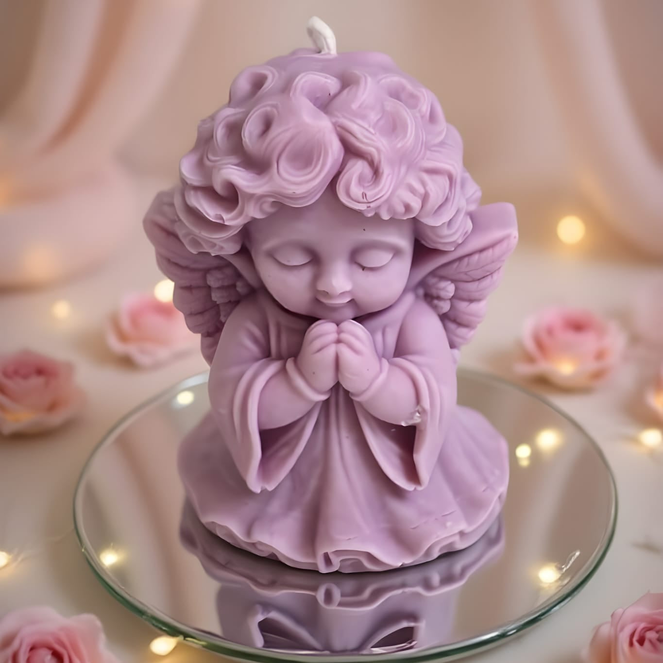 "Wax Angel — A Prayer in Flame”