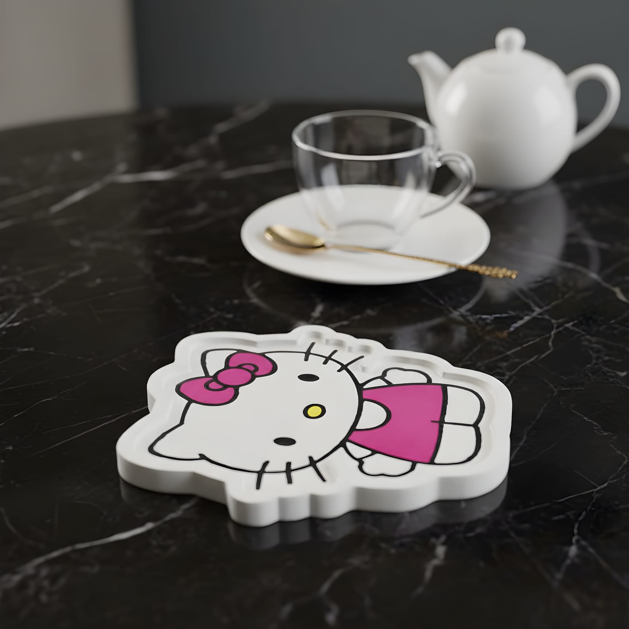 Hello Kitty Tray – Whimsy in Porcelain
