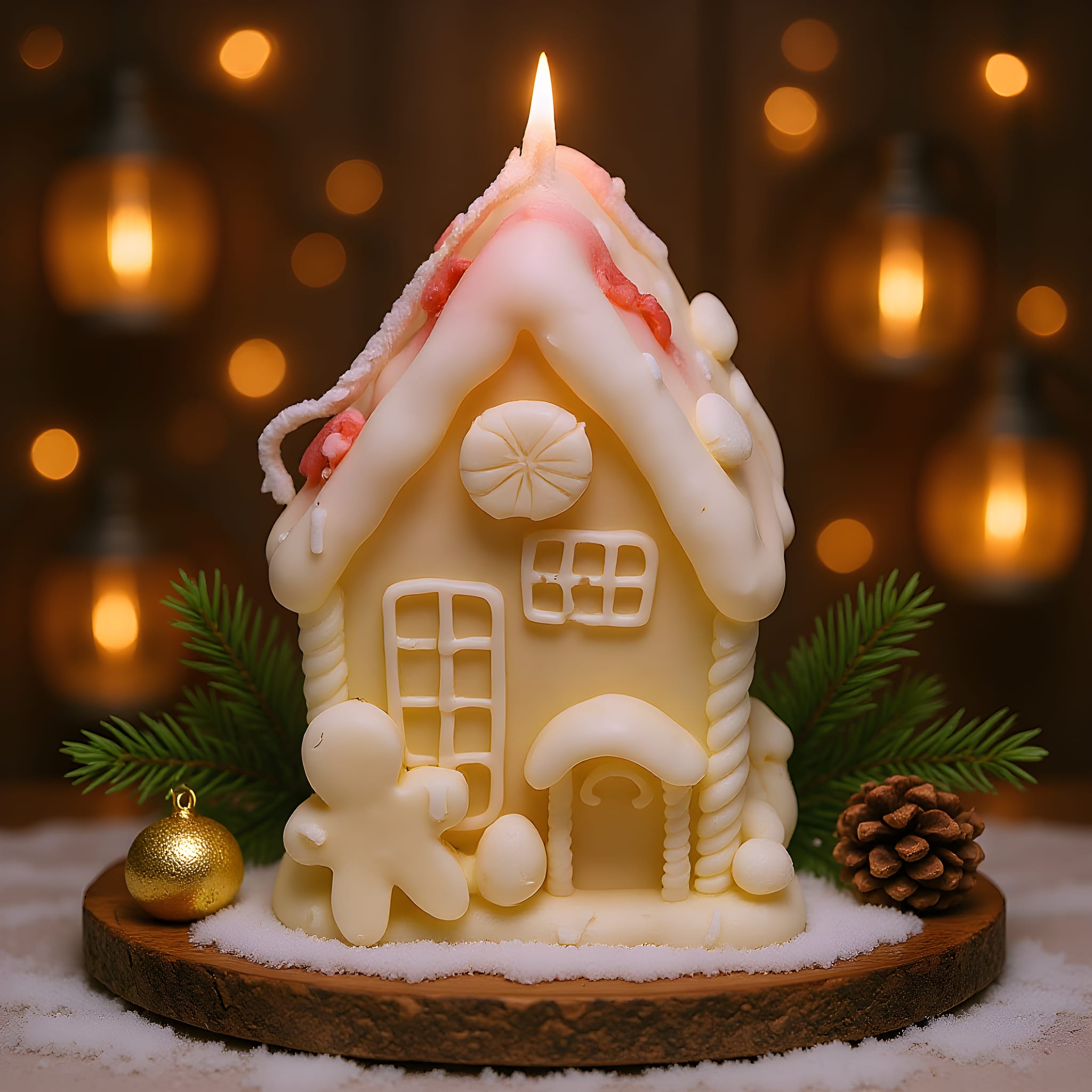 “The Hearth of Holiday Light”