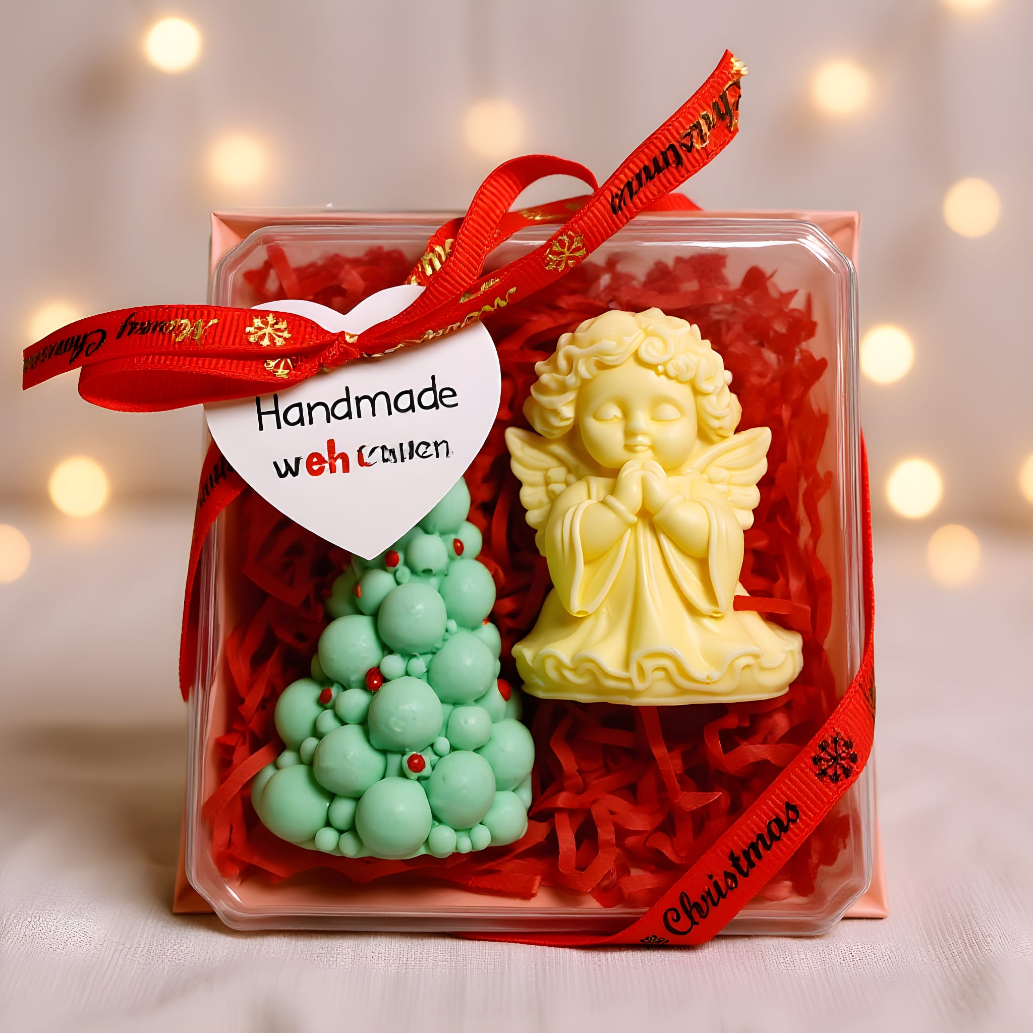 “The Light of Christmas Told in Wax”