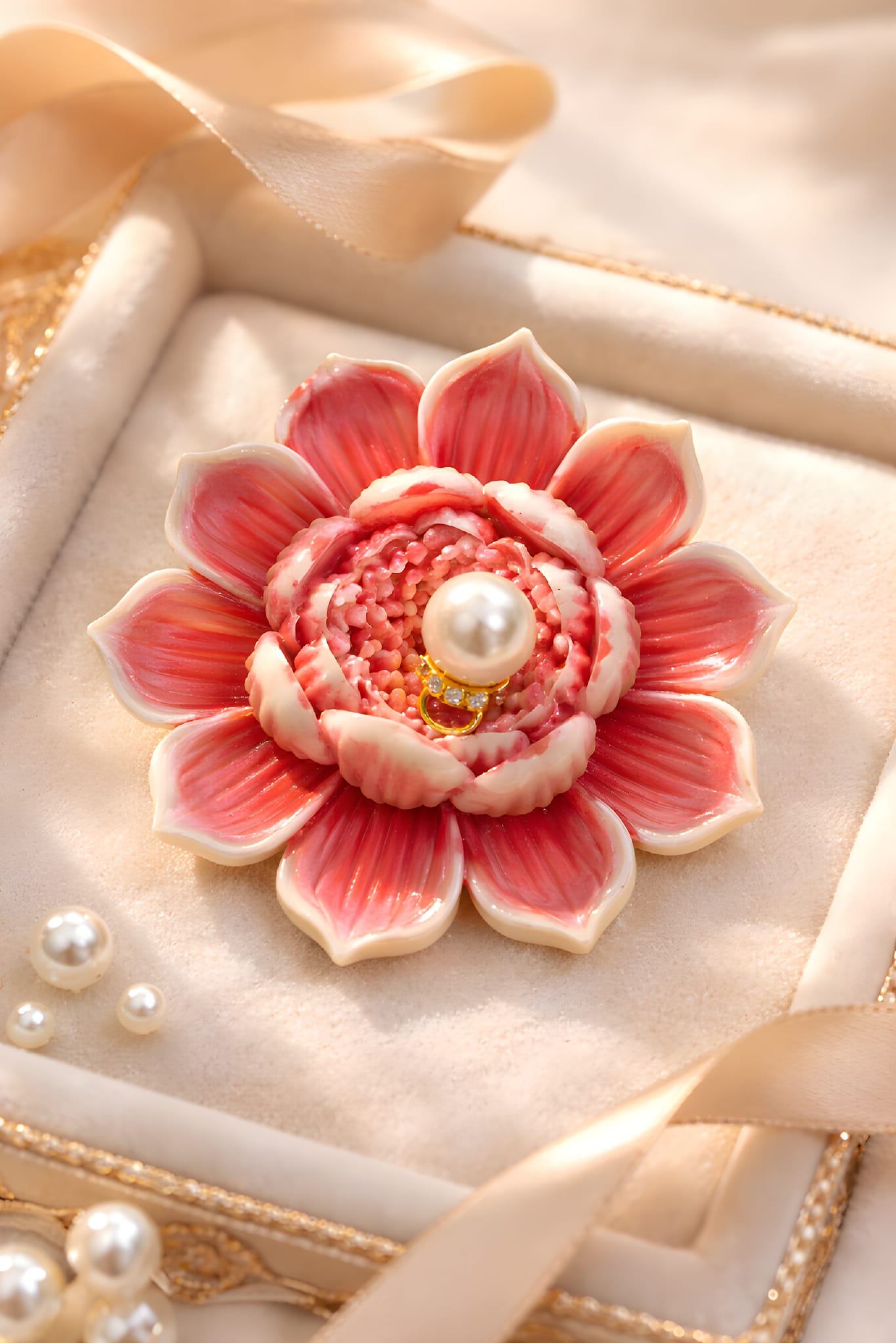 Lotus Light Candle