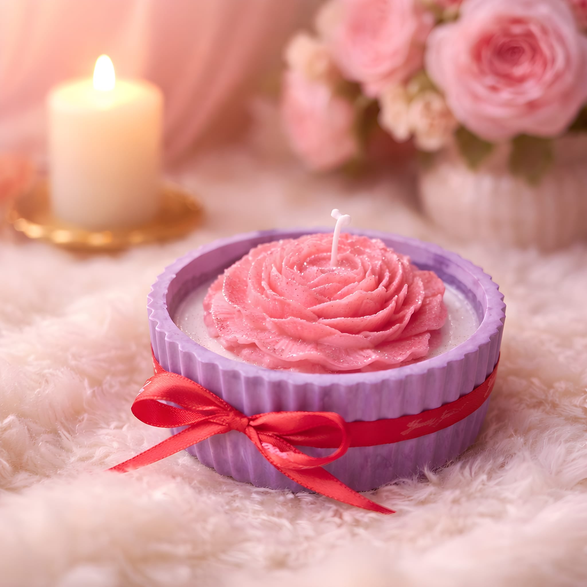 Roselight Whisper Candle