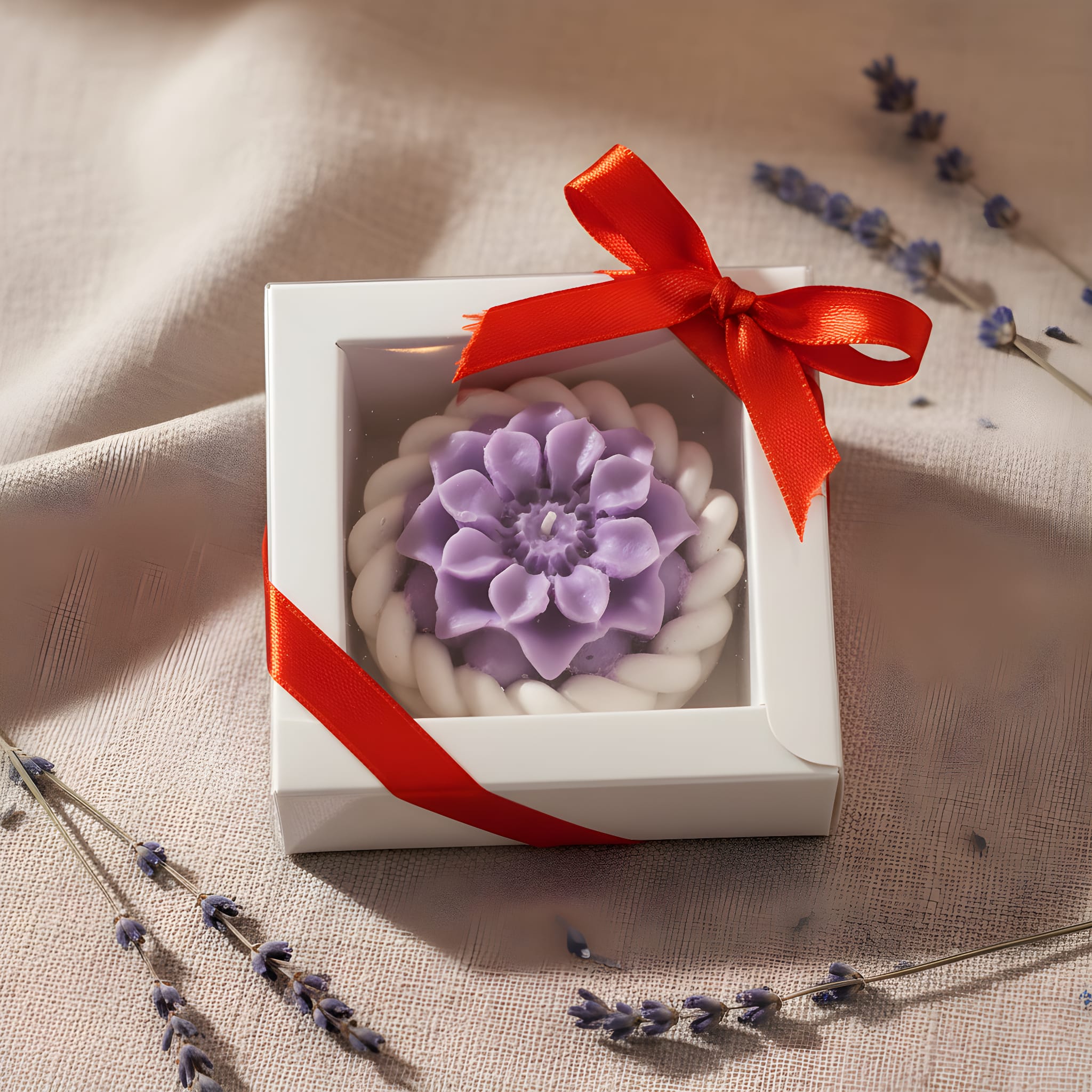 Miniatures of Light and Petals Candle