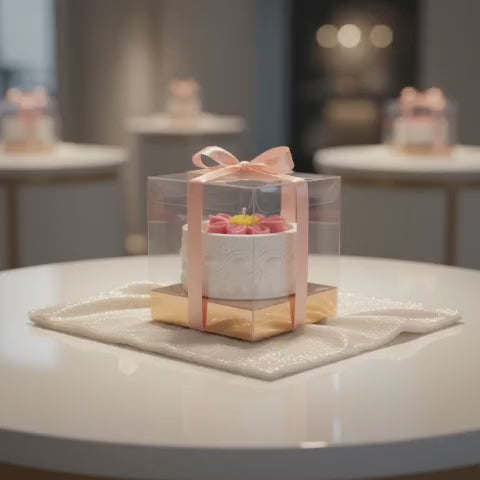 Blossom in Light Candle